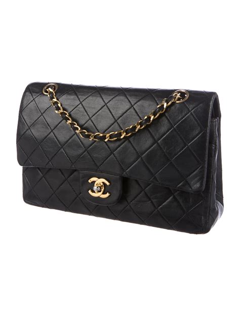 chanel flap bag pvc|chanel vintage flap bag.